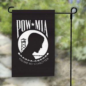 POW/MIA Garden Flag - Single Reverse - 12x18"
