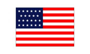 3x5' 23 Star American Flag - Nylon