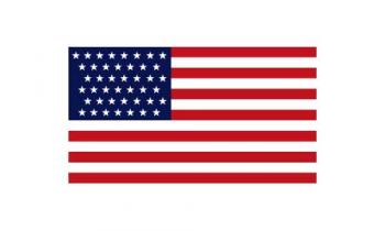 3x5' 43 Star American Flag - Nylon