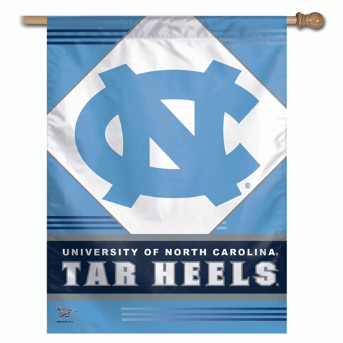 27x37" University of North Carolina Tarheels Vertical Banner