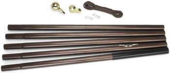 All American 18' Flagpole Bronze