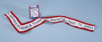 3x40" September 11th Commemorative Streamer