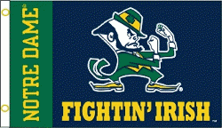 3x5' Notre Dame Fightin' Irish Team Flag