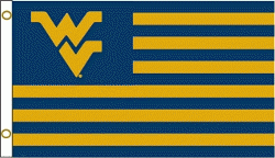 3x5' West Virginia Mountaineers Team Flag