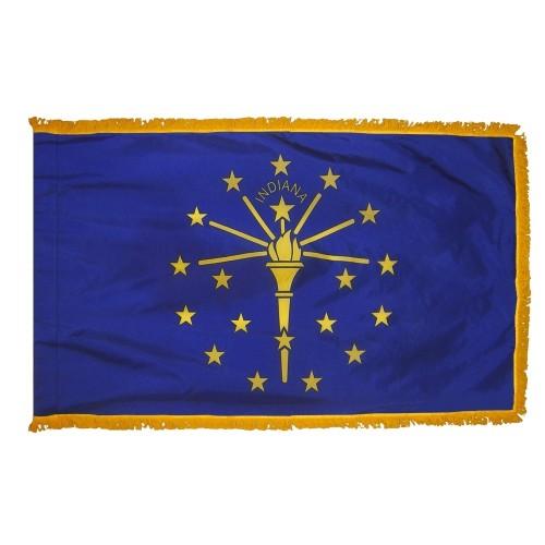 3x5' Indiana State Flag - Nylon Indoor