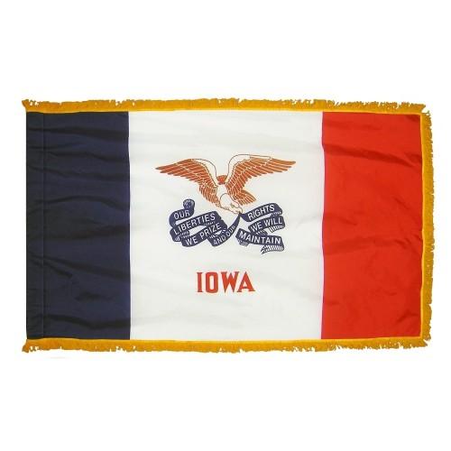 3x5' Iowa State Flag - Nylon Indoor