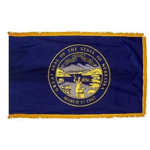 3x5' Nebraska State Flag - Nylon Indoor