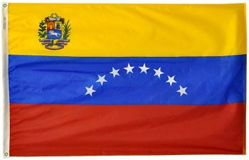 5x8' Venezuela Nylon Flag
