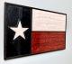 Texas Flag Epoxy Wall Art - 12" x 18"