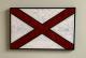 Alabama Flag Epoxy Wall Art - 11" x 17"